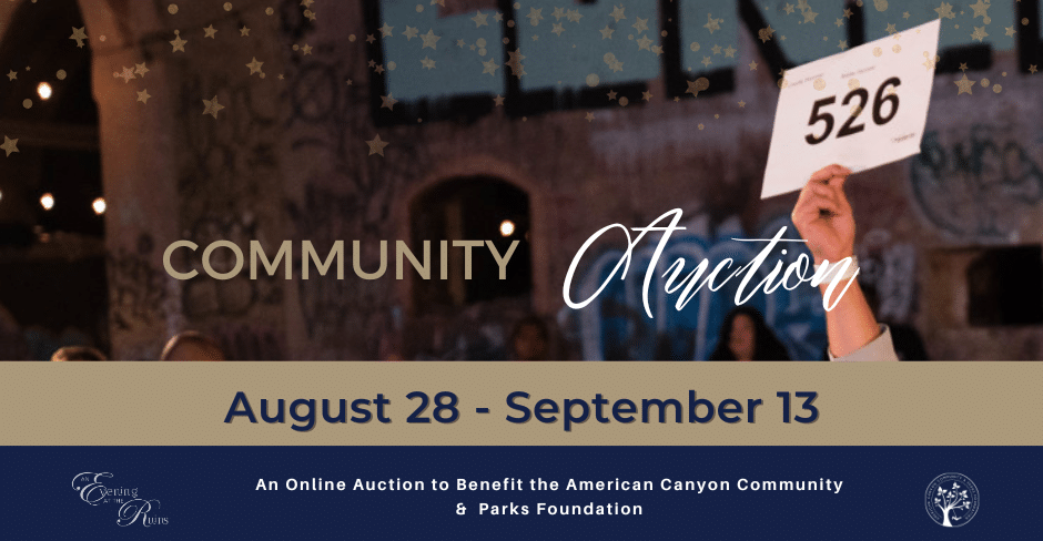 Community Auction image with August 28 - September 13